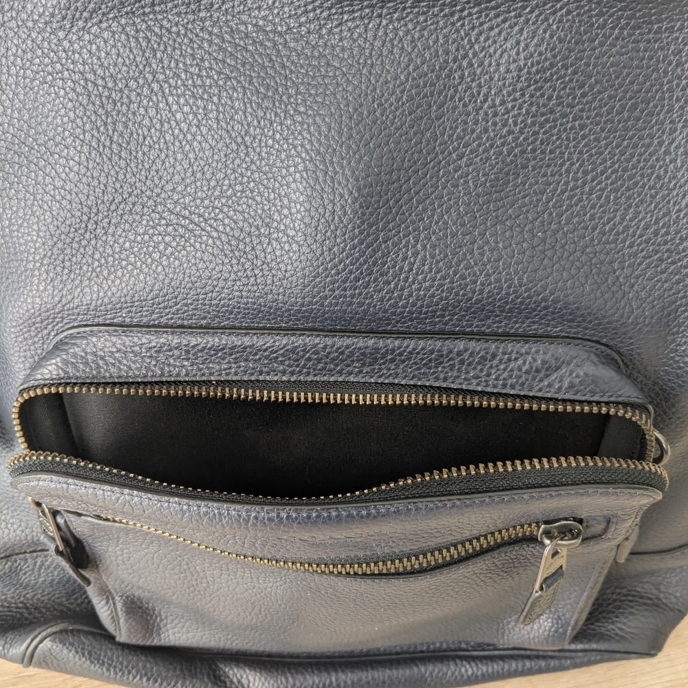 Coach Leather Backpack - Picture 9 of 12